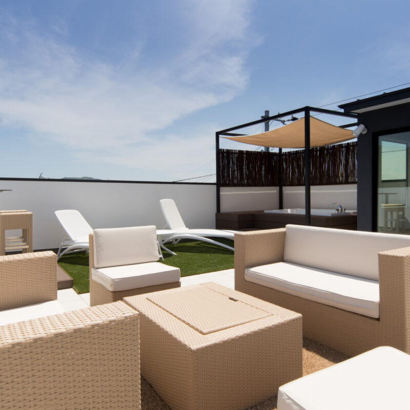 casa sky 建匠 屋上テラス
