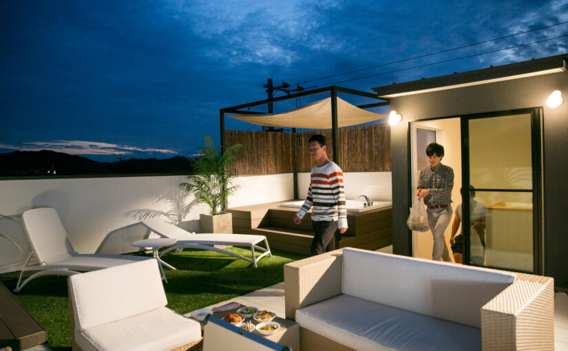 自宅の屋上がプライベートリゾートに変身！「casa sky（カーサ・スカイ）」で実現する新ライフスタイル