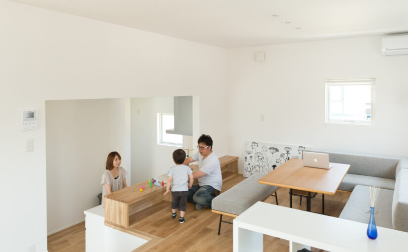 間取りを最適化したスキップフロアの住まい「casa skip（カーサ・スキップ）」の空間と収納