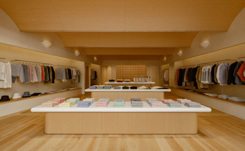 小大建築設計事務所・小嶋伸也によるインテリアデザインで東京・原宿にオープンした「ORCIVAL TOKYO 旗艦店」