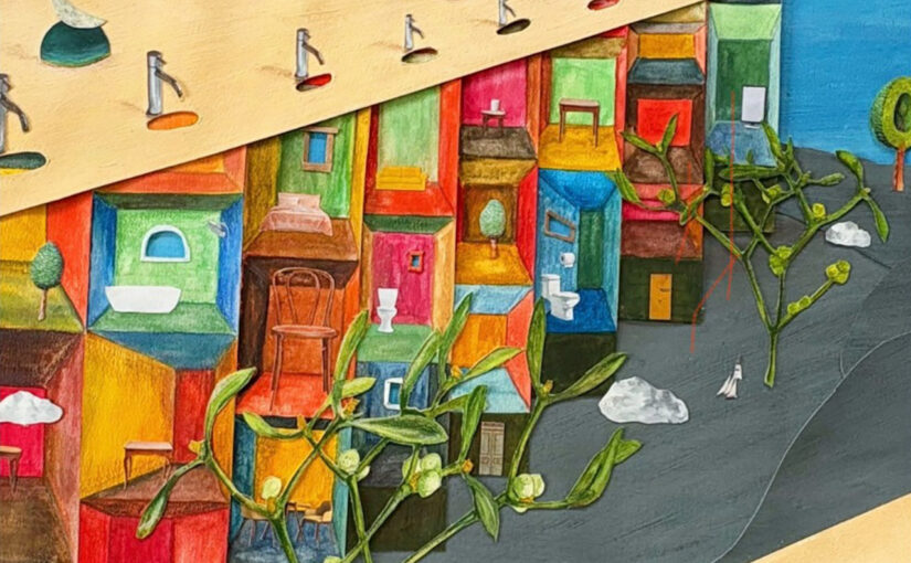 フェットシュタイナー教育が原点。モデル・コラージュアーティスト花梨さんの感性を育んだ絵本と文学の幼少期と文学