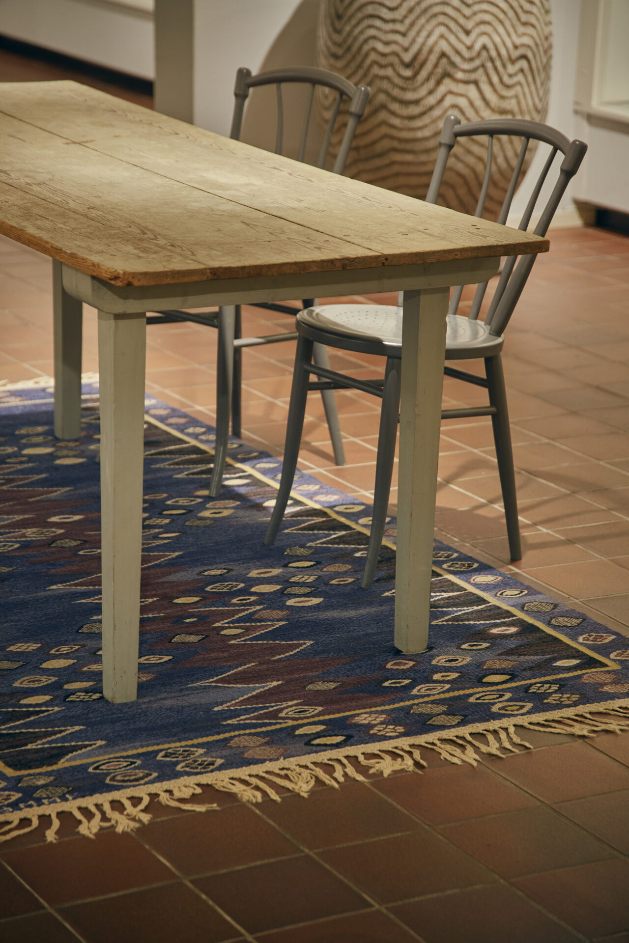 ラグ《貝殻》バーブロ・ニルソン 1943〔MMF工房〕photo: Kentauros Yasunaga