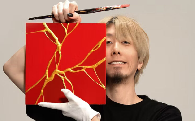 世界唯一のボンドアートを生み出すアーティスト、冨永ボンドさん