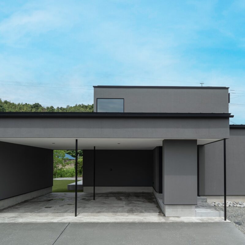 design casa ふわりと浮かび上がる住まい