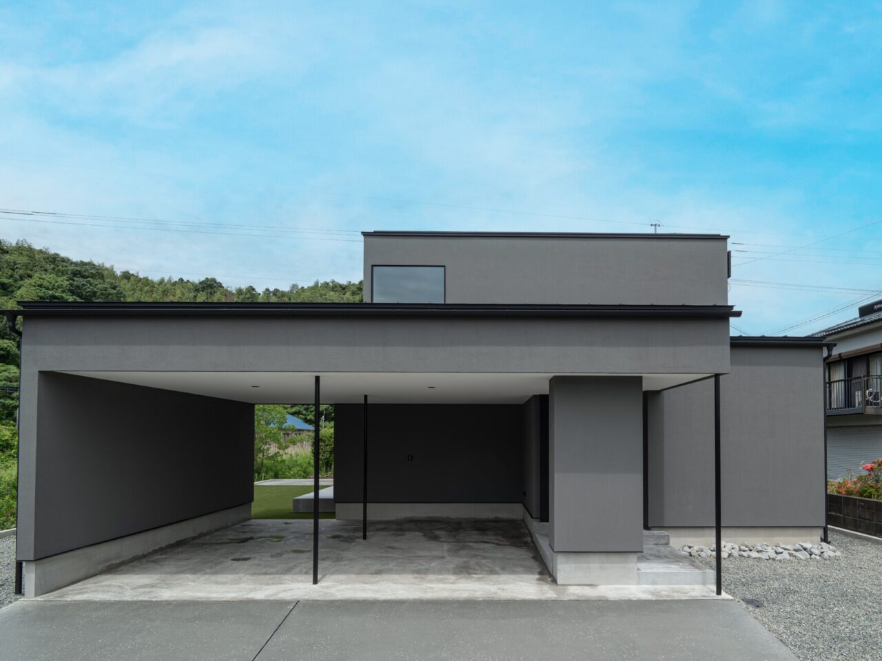 design casa ふわりと浮かび上がる住まい